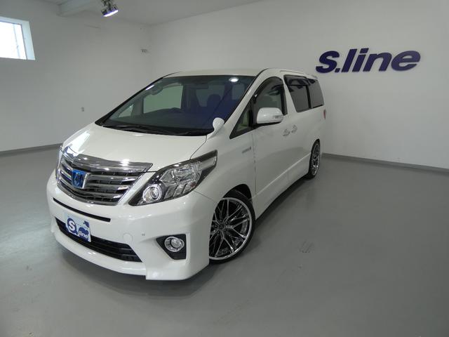 ＳＲ　寒冷地仕様　４ＷＤ　２１インチＡＷ　両側パワースライドドア　フルセグナビバックカメラ　Ｂｌｕｅｔｏｏｔｈ　エンジンスターター　プッシュスタート　７人乗　２４００ＣＣ　パワーシート　車検令和９年７月