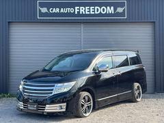 エルグランド ライダー 黒本革シート パワーシート 4WD パワーバックドア 両側パワスラ 地デジTV バックカメラ 地デジTV BTオーディオ 本革パワーシート ETC タイミングベルト交換不要車 中古車画像