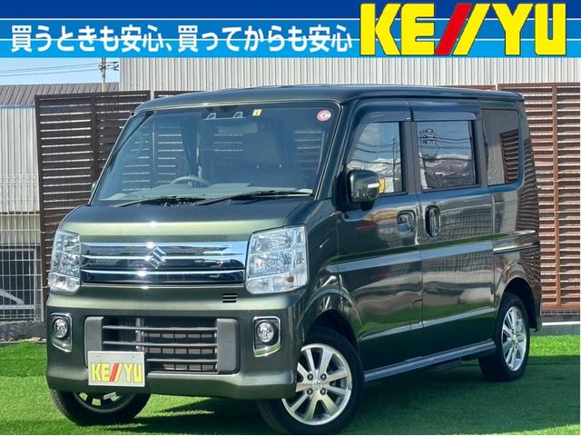 エブリイワゴン(スズキ) ＰＺターボスペシャル　４ＷＤ　ターボ車　衝突被害軽減装置　両側電動スライドドア　オートステップ　ＣＤオーディオ 中古車画像