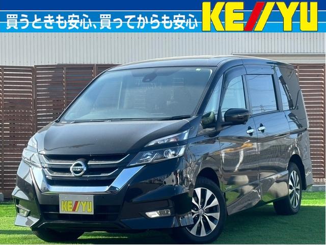 セレナ(日産) ハイウェイスター　ＶセレクションＩＩ　４ＷＤ　純正９インチＳＤナビ　アラウンドビューモニター　衝突軽減システム　パーキングアシスト機能 中古車画像