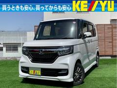 ホンダ　Ｎ−ＢＯＸカスタム　Ｇ　Ｌターボホンダセンシング　４ＷＤ　夏