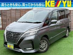 セレナ ハイウェイスターV 4WD 純正10インチフルセグナビ 純正エンジンスターター 電動自動ハンズフリースライドア アラウンドビュー Bluetooth 衝突軽減 パークアシスト ブラインドスポットモニター シートヒーター 中古車画像