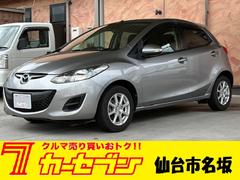 マツダ　デミオ　１３−スカイアクティブ　純正アルミホイール　Aftermarketアルミホイール　純正ナビ