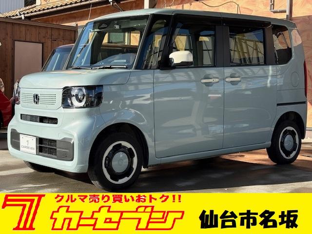 NBOX（ホンダ）ファッションスタイル　４ＷＤ　ホンダセンシング　レーダークルーズ　衝突軽減　レーンアシスト　コーナーセンサー　オートハイビーム　社外ナビ　Ｂｌｕｅｔｏｏｔｈ　ＳＤ　フルセグ　ドラレコ　シートヒータ　片側電動パワスラ　ＬＥＤ 中古車画像