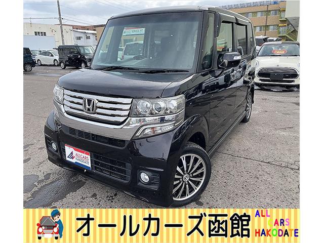 ホンダ Ｎ−ＢＯＸカスタム Ｇ　ターボパッケージ　４ＷＤ　ＥＴＣ