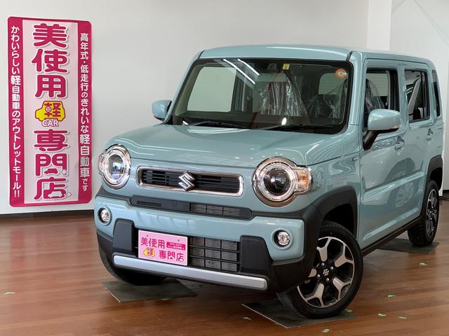 ハイブリッドX 4WD スマートキー ABS 横滑り防止装置 障害物センサー 衝突軽減ブレーキシステム アイドリングストップ シートヒーター 盗難防止装置 純正アルミホイール(1枚目)