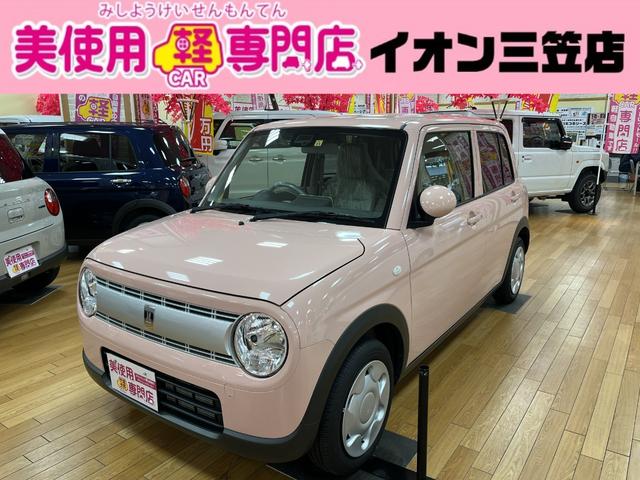 アルトラパン(スズキ) Ｌ　４ＷＤ　ローン通過実績　衝突軽減ブレーキシステム搭載　プッシュスタート　シートヒーター　障害物センサー 中古車画像