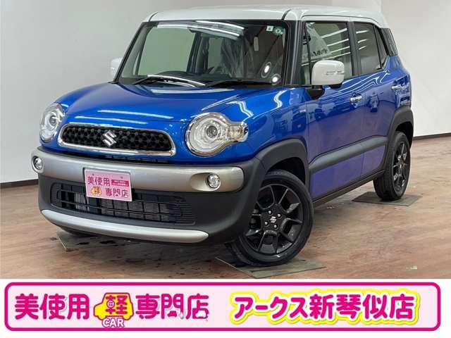 スズキ クロスビー ハイブリッドＭＺ　４ＷＤ　全方位モニターパッケージ　パドルシフト　クルーズコントロール　キーレスプッシュスタート　アイドリングストップ　ＬＥＤヘッドライトフォグランプ　夏冬タイヤ付　シートヒーター