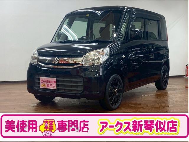 スペーシア(スズキ) Ｇリミテッド　４ＷＤ　ＳＤメモリナビ　ＴＶ：ワンセグ　前席シートヒーター　左側リア電動スライドドア　プッシュスタート 中古車画像