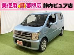 スズキ　ワゴンＲ　ハイブリッドＦＸ　４ＷＤ　衝突被害軽減ブレーキ　プッシュスタート