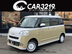 ムーヴキャンバス ストライプスG 4WD ウェルカム機能付両側パワスラ スマートアシスト 社外ナビ 地デジTV バックカメラ LEDヘッドランプ 保温機能付カップホルダー 前席シートヒーター 電動パーキングブレーキ キーフリー ETC 中古車画像