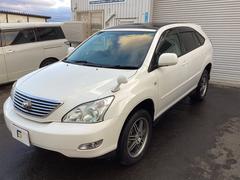 ハリアー 300G プレミアムLパッケージ 4WD ETC バックカメラ パワーシート サンルーフ ナビ HID アルミホイール キーレスエントリー 電動格納ミラー AT 盗難防止システム 衝突安全ボディ CD MD ABS ESC エアコン 中古車画像