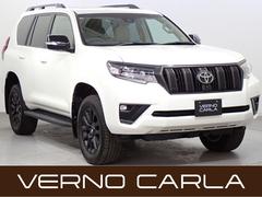 ランドクルーザープラド TX Lパッケージ マットブラックエディション 本州仕入・4WD・9型メーカーナビ・ムーンルーフ・BSM・全周囲・寒冷地・電動シート・シートヒーター&ベンチレーション・ベージュシート・7人乗り・Bluetooth・ETC2.0 中古車画像