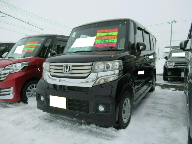 ホンダ Ｎ−ＢＯＸカスタム Ｇ　４ＷＤ　ＡＢＳ　フル装備