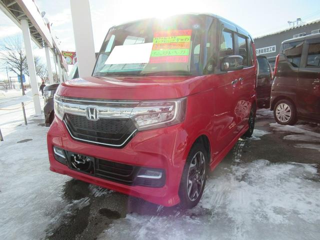 ホンダ Ｎ−ＢＯＸ Ｇ　Ｌターボホンダセンシング　４ＷＤ　ＡＢＳ