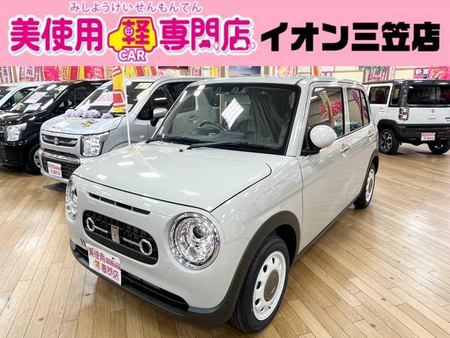 イオン三笠店にて軽自動車約１００台屋内展示！ 雨・風・雪に関係なくゆっくりとご覧頂けます。グループ総在庫５８０台以上！