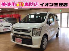 スズキ　ワゴンＲ　ＦＸ　４ＷＤ　純正オーディオ　後退時ブレーキサポート
