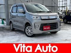 ワゴンRスティングレー X 4WD メモリーナビ ワンセグTV スマートキー HIDヘッドライト 衝突軽減ブレーキ シートヒーター Bluetooth 純正14インチアルミ 中古車画像