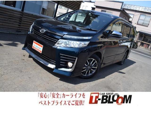 トヨタ ヴォクシー ＺＳ　煌　４ＷＤ　寒冷地仕様　両側パワースライドドア　ＢＴ対応純正ナビ　バックカメラ　ＥＴＣ　フリップダウンモニター　トヨタ純正ＡＷ　ＨＩＤヘッドライト　フォグランプ　フロントガラス熱線