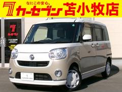 ムーヴキャンバス Xメイクアップリミテッド SAIII 4WD衝突被害軽減ブレーキ 純正エンジンスターター 純正ドライブレコーダー 純正ナビTV Bluetooth全方位モニター オートハイビーム 横滑り防止装置 両側パワースライドドア ETC スペアキー 中古車画像