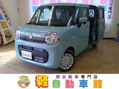 ワゴンRスマイル G 3型 スズキセーフティサポート 届出済未使用車 ABS レーダーブレーキ スマートキー 誤発進抑制装置 横滑り防止装置 シートヒーター ミラーヒーター 4WD 中古車画像