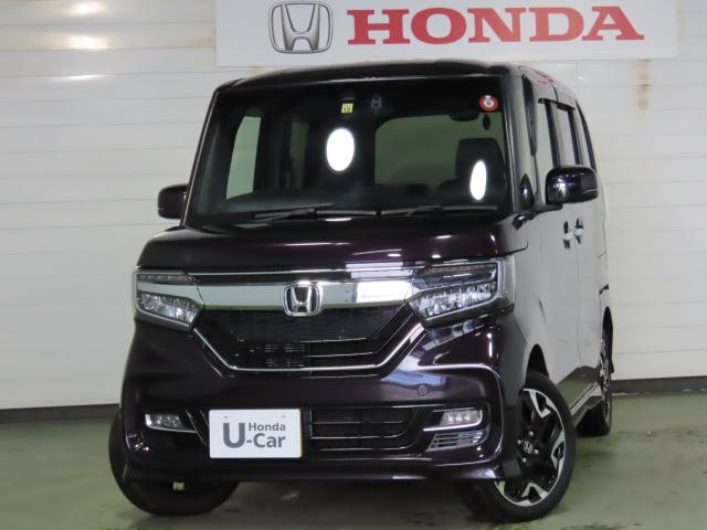 ホンダ Ｎ－ＢＯＸカスタム Ｇ・Ｌターボホンダセンシング　４ＷＤ　ＥＴＣ　バックカメラ　両側電動スライドドア　アルミホイール　シートヒーター　オートクルーズコントロール　ターボ　アイドリングストップ　衝突防止システム　ＬＥＤヘッドランプ　ドライブレコーダー