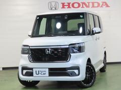 N-BOXカスタム ターボコーディネートスタイル ホンダセンシング・純正ナビ・リアカメラ・4WD・純正ドラレコ ETC 両側電動スライドドア アルミホイール フルセグ シートヒーター ターボ アイドリングストップ USB入力端子 LEDヘッドランプ 中古車画像