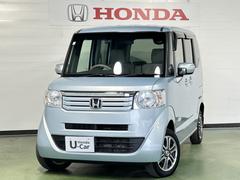 N-BOX G・Lパッケージ 純正ナビ TVワンセグ リアカメラ 前後ドラレコ 4WD 両側スライド・片側電動 アルミホイール アイドリングストップ スマートキー 横滑り防止装置 エアバッグ エアコン パワーステアリング ABS 中古車画像