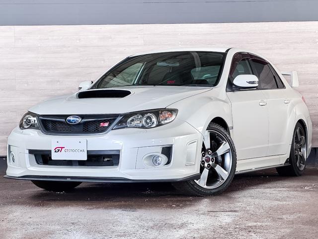 ＷＲＸ　ＳＴＩ　Ａライン　ＳＴＩエアロ　大型リアスポ　純正ＯＰブレンボキャリパー　黒革シート　シートヒーター　パワーシート　スマートキー　プッシュスタート　パドルシフト　クルーズコントロール　ＨＩＤ　リアフォグ　ＥＴＣ
