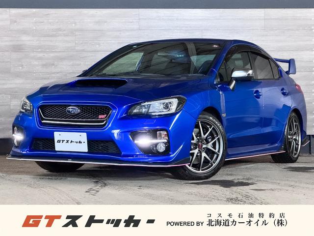 ＷＲＸ ＳＴＩ(スバル) ＳＴＩ　タイプＳ　ＳＴＩフルエアロ　純正ＢＢＳ１８ＡＷ　ストラーダナビ／フルセグ／ＣＤ／ＤＶＤ　ＥＴＣ　バックカメラ　大型リアウィング　ハーフレザーシート　パワーシート　スマートキー　プッシュスタート　リアフォグ 中古車画像
