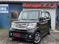 N-BOXカスタム G・Lパッケージ 社外ナビ!バックカメラ!地デジ!シートヒーター!パワースライドドア!オートライト!オートエアコン!スマートキー!エンジンスターター!オートリトラミラー! 中古車画像