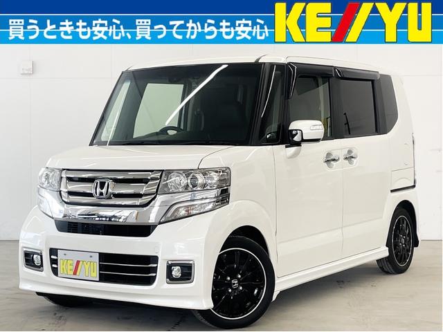 Ｇ　ターボＳＳパッケージ　４ＷＤ　後席シートスライド付き　純正ＳＤナビ　フルセグＴＶ　ＤＶＤ　ＵＳＢ　ドライブレコーダー　バックカメラ　両側電動スライド　衝突被害軽減ブレーキ　クルコン　アイドリングストップ　ハーフレザーシート(1枚目)