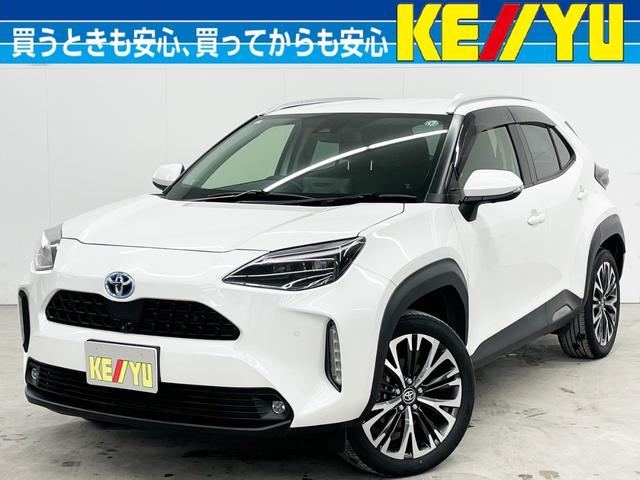 トヨタ ヤリスクロス ハイブリッドＺ　４ＷＤ　純正ディスプレイオーディオ　フルセグＴＶ