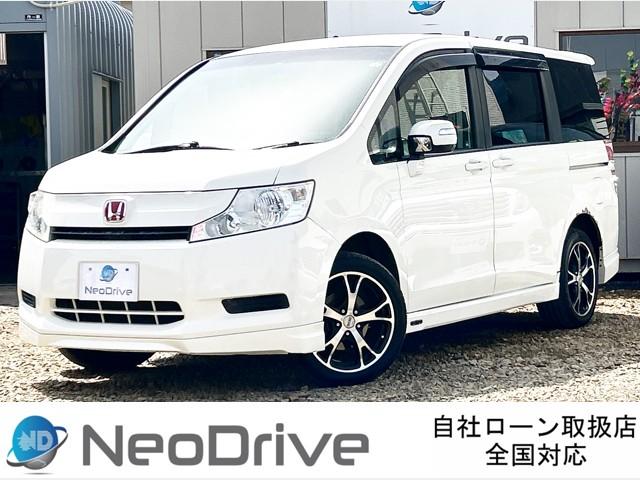 ステップワゴン(ホンダ) Ｇ　Ｌパッケージ　４ＷＤ　寒冷地仕様　フルエアロ　両側パワースライド　純正インターナビ 中古車画像