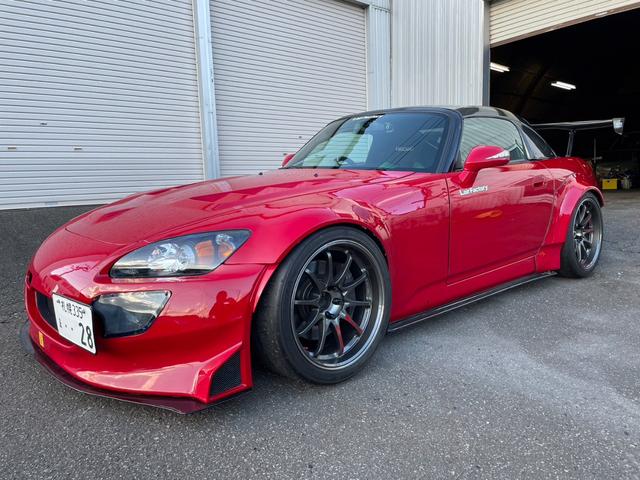 Ｓ２０００ ベースグレード　ハイパーレブ掲載車　２．２Ｌハイコンプ　フルスポット増し　ワイドボディ　ボルテックスＧＴウイング　スプーンバンパー　ライアファクトリーフェンダー