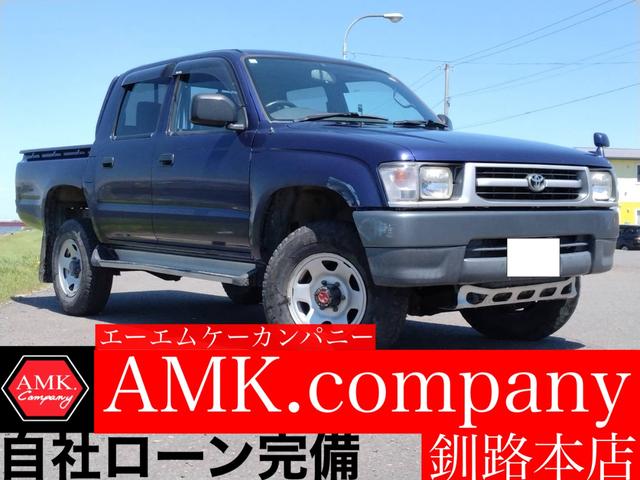 ＤＸ　Ｗキャブ　ディーゼル　４ＷＤ　５ＭＴ　積載５００ｋｇ　４ナンバー　社外オーディオ　Ｆフリーホイールハブ　ＥＴＣ