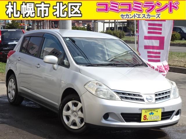 ティーダ（日産）１５Ｍ　ＦＯＵＲ　４ＷＤ　事故無　スマートキー　寒冷地仕様 中古車画像