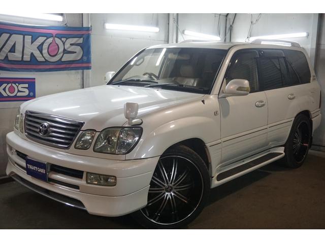 ランドクルーザー１００（トヨタ）シグナス ４ＷＤ／サンルーフ／革 ...