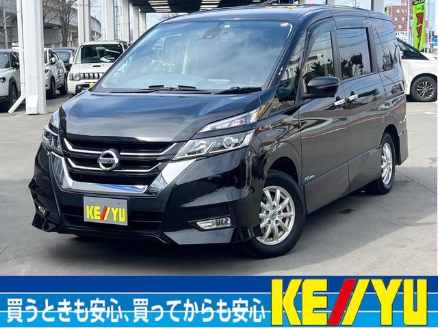 セレナ(日産) ハイウェイスター　４ＷＤ　夏・冬タイヤ付　全方位モニター　フリップダウンモニター　純正ＳＤナビ　フルセグＴＶ 中古車画像