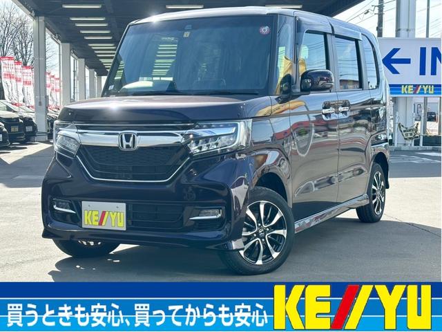 Ｎ−ＢＯＸカスタム(ホンダ) Ｇ・ＥＸホンダセンシング　４ＷＤ【走行８，５００キロ】電動スライド　純正メモリーナビ　地デジＴＶ　Ｂｌｕｅｔｏｏｔｈ　バックカメラ　シートヒーター 中古車画像