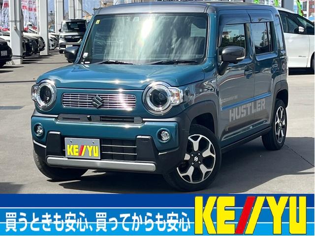 スズキ ハイブリッドＸターボ　４ＷＤ　ターボ車　全方位カメラ　純正９型メモリーナビ　フルセグＴＶ　Ｂｌｕｅｔｏｏｔｈ　追従型クルーズコントロール　シートヒーター　ＥＴＣ　スマートキー　コーナーセンサー　衝突被害軽減装置　禁煙車