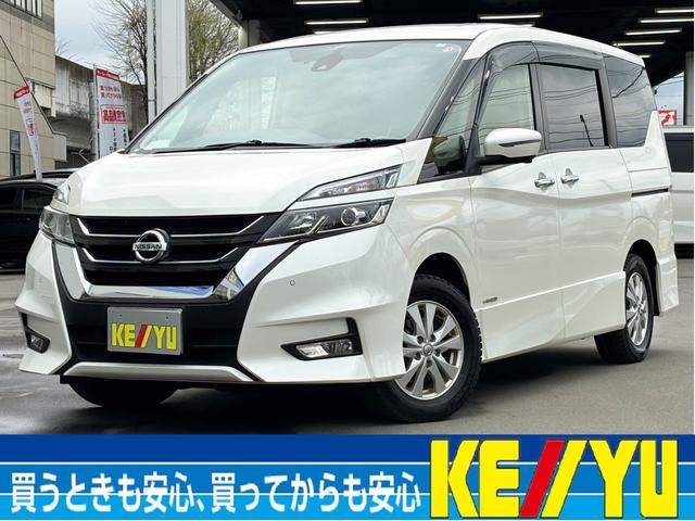 日産 ハイウェイスター　ＶセレクションＩＩ　４ＷＤ　夏・冬タイヤ付　後席モニター　全方位モニター　純正ＳＤ９型ナビ　フルセグＴＶ　Ｂｌｕｅｔｏｏｔｈ　両側電動スライドドア　追従型クルーズコントロール　パークアシスト　衝突被害軽減装置　禁煙車