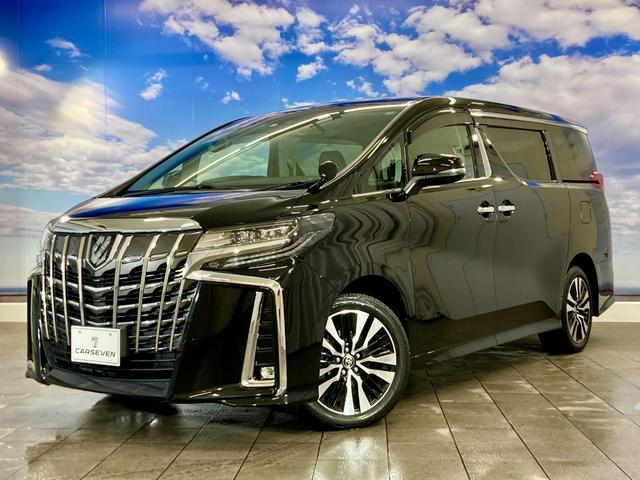 トヨタ アルファード ４ｗｄ 両側自動スライドドア 自動リアゲート コーナーセンサー ｅｔｃ シートヒーター シートエアコン ｂｌｕｅｔｏｏｔｈ接続 オットマン 衝突軽減システム 夏冬タイヤ付き バックモニターの中古車 令和2 年式 走行1 6万キロ 車体色ブラックｍ