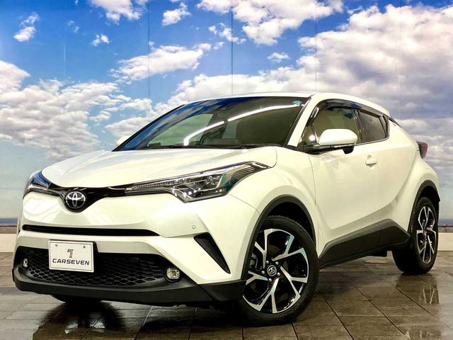 C-HR（トヨタ）Ｇ−Ｔ　ブルートゥースオーディオ　Ｂモニター　ＥＴＣ車載器　ドラレコ付き　ナビ・ＴＶ　ＤＶＤ　寒冷地仕様　ミュージックプレイヤー接続可　レーダクルコン　地デジＴＶ　ＳＤナビゲーション　１オーナー　衝突軽減 中古車画像