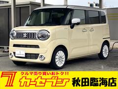 スズキ　ワゴンＲスマイル　ハイブリッドＸ　４ＷＤ　全方位カメラパッケージ　純正オプションナビ