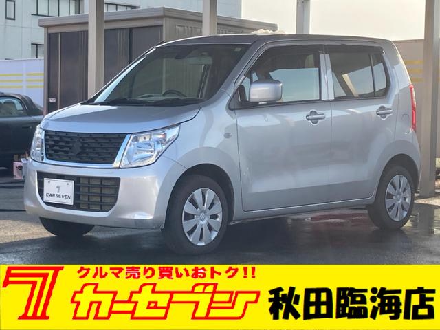 ワゴンＲ(スズキ) ＦＸ　４ＷＤ　純正オーディオ　ＣＤ再生　ＡＵＸ接続　スズキセーフティ　オートエアコン 中古車画像