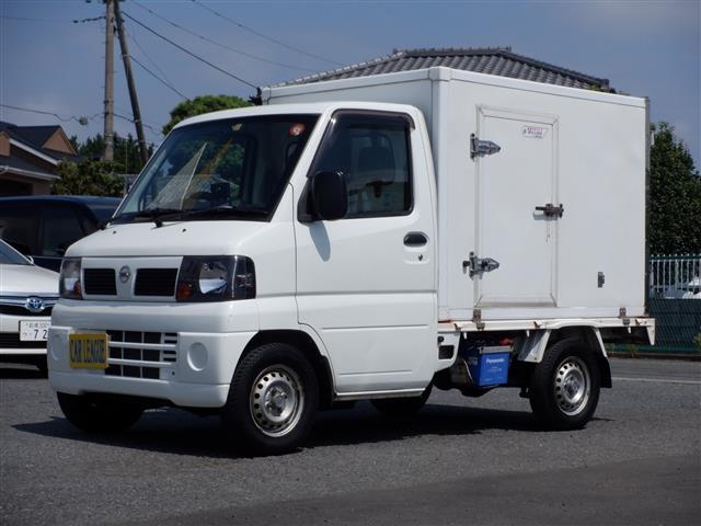 クリッパートラック(日産) ／電気式／中温冷蔵冷凍／左サイドドア 中古車画像