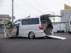アルファードV MZ ウェルキャブ車いす仕様車スロープタイプI/二列目車いす1脚仕様/助手席電動回転リフト式 中古車画像