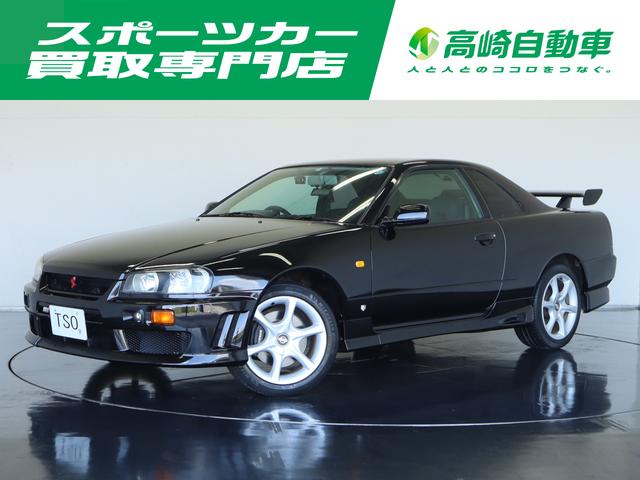 日産 スカイライン ２５ＧＴターボ　禁煙車　純正フロアマット　純正オーディオ　純正オプションエアロ（アルティア）　リヤ３面プライバシーガラス　ＮＩＳＭＯ　Ｖ．Ｓ．Ｓスポーツマフラー　オプションバンパーフォグランプ　同色全塗装済