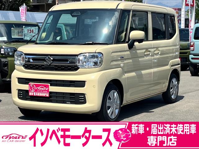 ハイブリッドＧ　届出済未使用車　両側パワースライドドア　オートエアコン　キーフリーシステム　プッシュスタート　ベンチシート